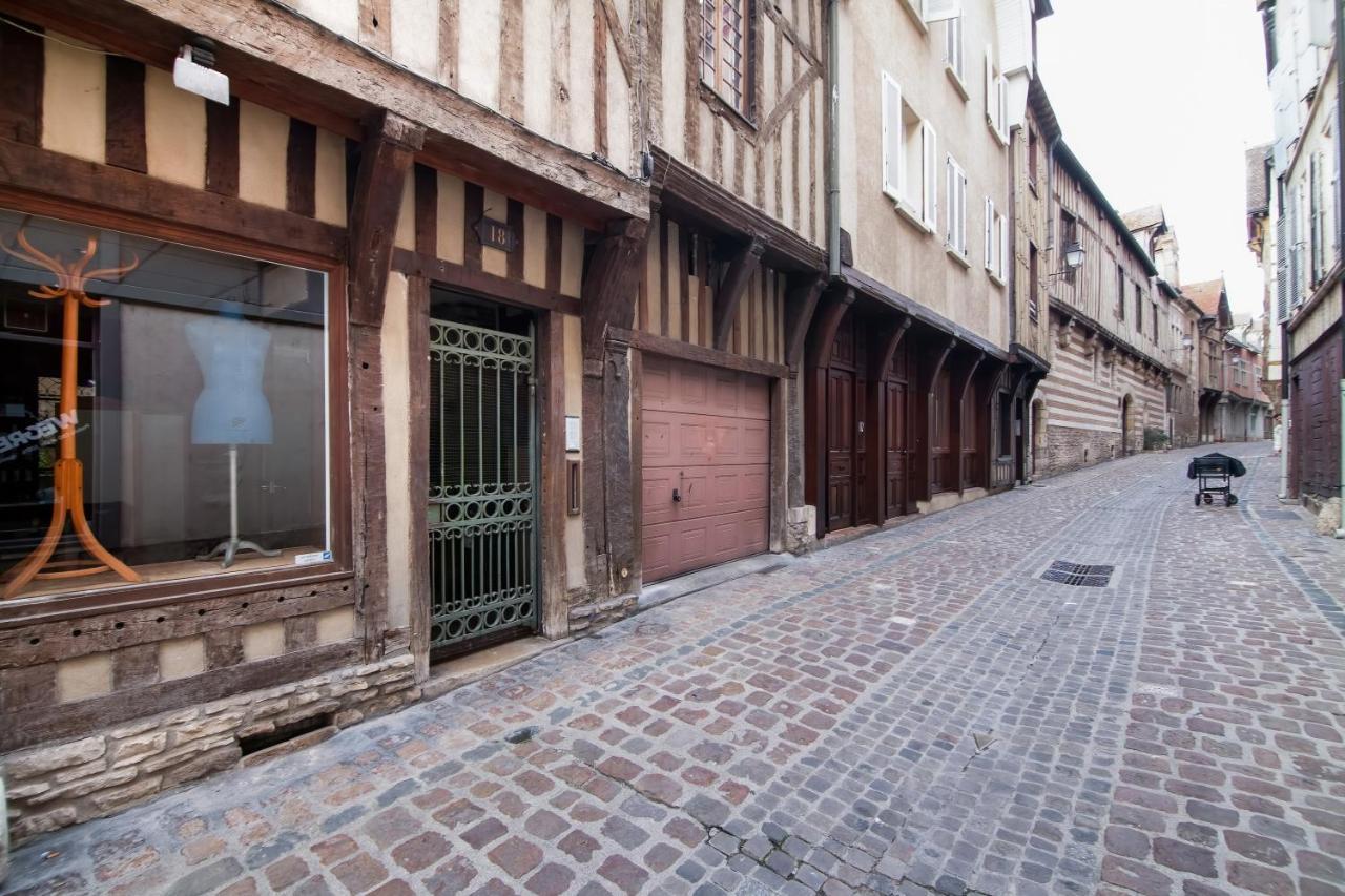 Appartement Charmant A Troyes Avec Jardin Cloture 50 M² المظهر الخارجي الصورة